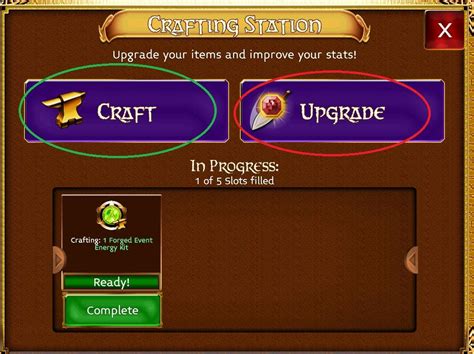 craft station slots arcane.legends site www.spacetimestudios.com